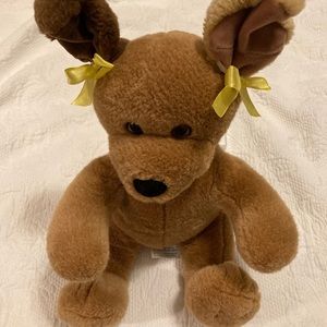 Build A Bear Dog in like new condition.
